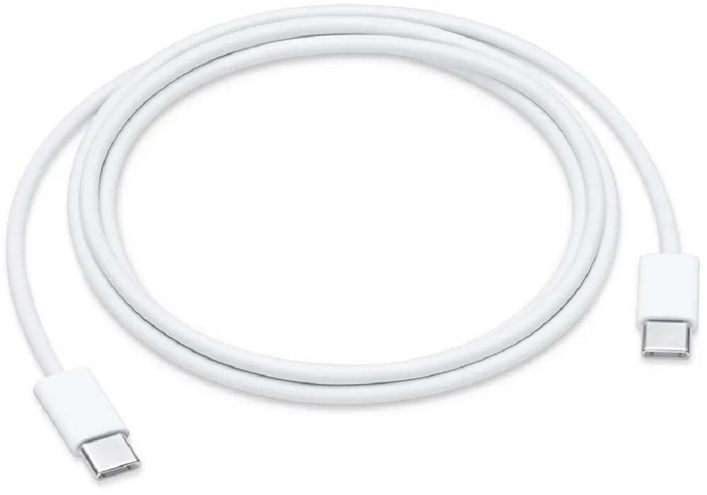 Кабель Apple USB-C-USB-C белый 1м_0