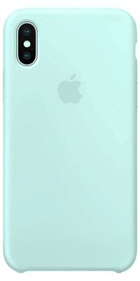 Чехол для iPhone Apple iPhone X Silicone Case mint_0