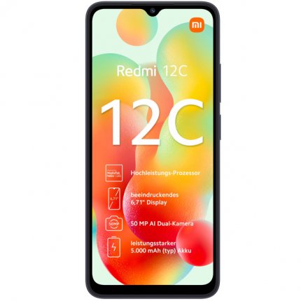 Смартфон Xiaomi Redmi 12C 4/128Гб Серый_1
