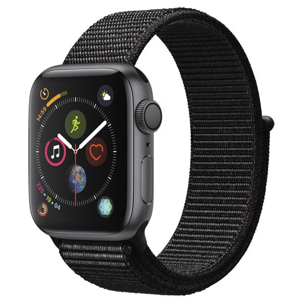 Смарт-часы Apple Watch S4 44mm Space Gray /Sport Black Loop_1