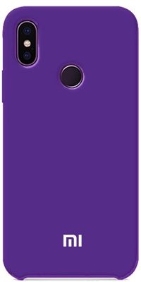 Чехол Silicon Cover для Xiaomi Redmi Note 7 Фиолетовый_0