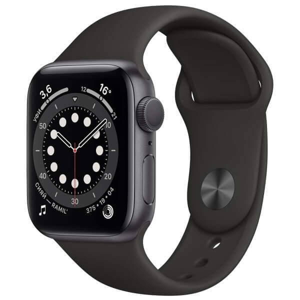 Смарт-часы Apple Watch S6 44mm Black_0