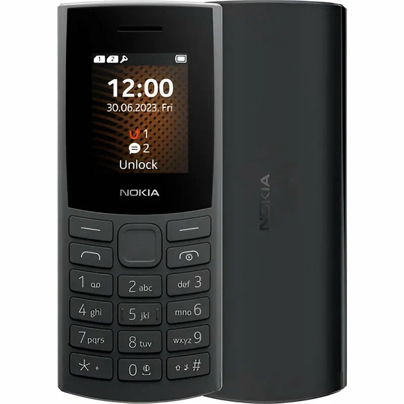 Мобильный телефон Nokia 106 DS Черный_0