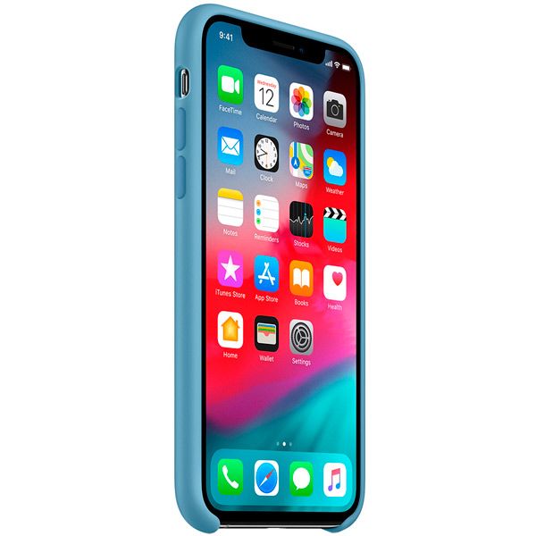 Чехол для iPhone Apple iPhone Xs Silicone Case (Cornflower)_0