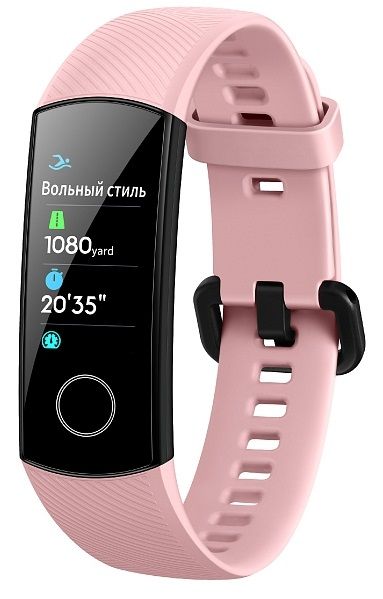 Браслет Honor Band 5 Pink_3