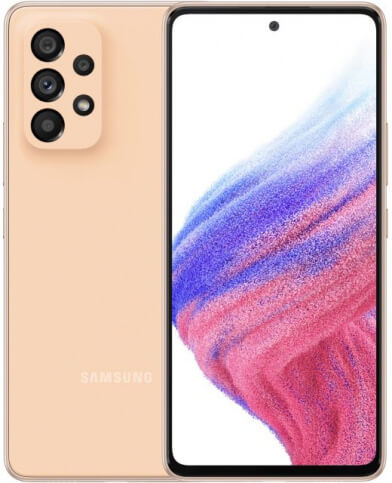 Cмартфон Samsung A53 8/256Gb Оранжевый_0