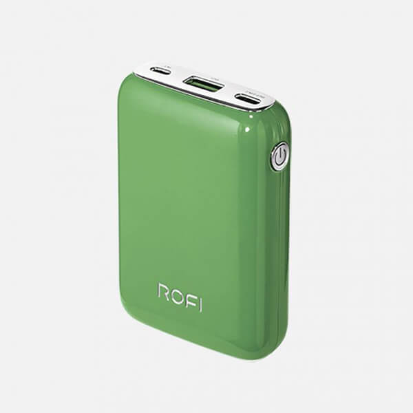 Внешний аккумулятор ROFI Powerbank Mini Series Зеленый (Field Green)_1