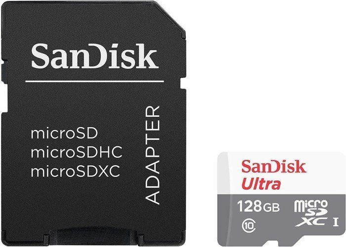 Карта памяти MICRO SDXC 128GB UHS-I W/A SDSQU NS-128G-GN6TA SANDISK_0