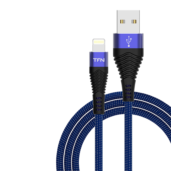 TFN кабель 8pin forza 1.0m blue-black_0