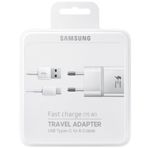 СЗУ Samsung EP-TA20EWECGRU 2A для Samsung кабель USB Type C белый_0