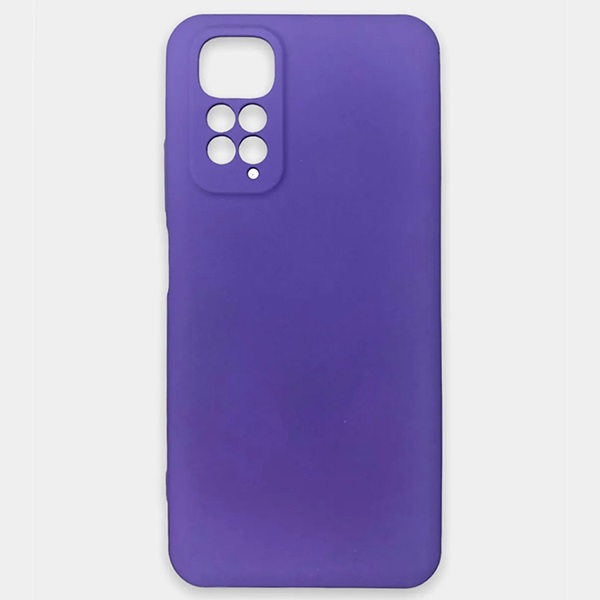 Чехол Silicon Cover для Xiaomi Redmi Note 11S Светло-фиолетовый_0