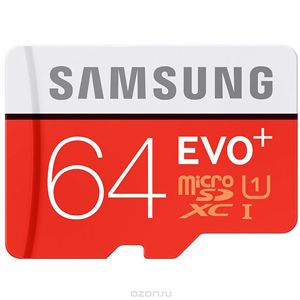 Карта памяти microSD EVO Plus 64GB SAMSUNG_0