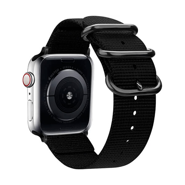 Ремешок TFN для Apple Watch 42/44ММ,Универсальный размер,Canvas Band,  Нейлон цвет: черный(TFN,TFN-WA-AWCB44C01)_0