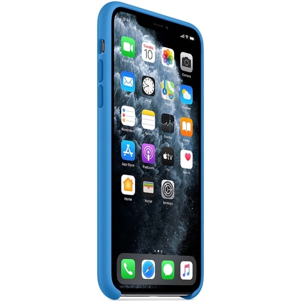 Чехол для iPhone Apple iPhone 11 PRO Max Silicone Case (Surf Blue)_1