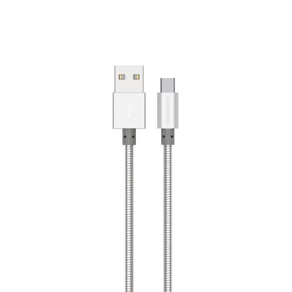 Дата-кабель USB 2.1A для Type-C More choice K31a 1м (Silver)_0