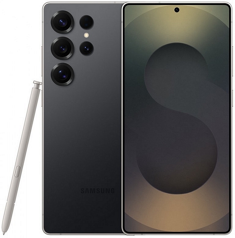 Смартфон Samsung Galaxy S25 Ultra 12/256 Гб чёрный титан_0