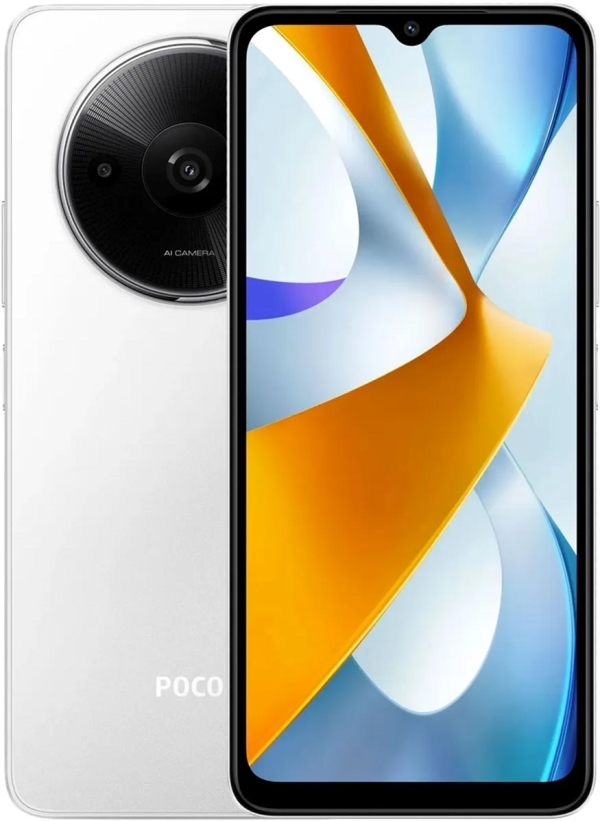 Смартфон Xiaomi Poco C61 3/64Гб Белый_0