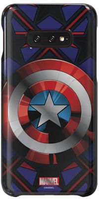 Чехол-накладка Galaxy Friends MARVEL S10e Капитан Америка_0