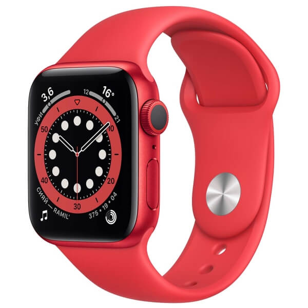 Смарт-часы Apple Watch S6 40mm Red_0
