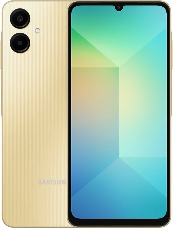 Cмартфон Samsung A06 4/64Гб Золотой_0