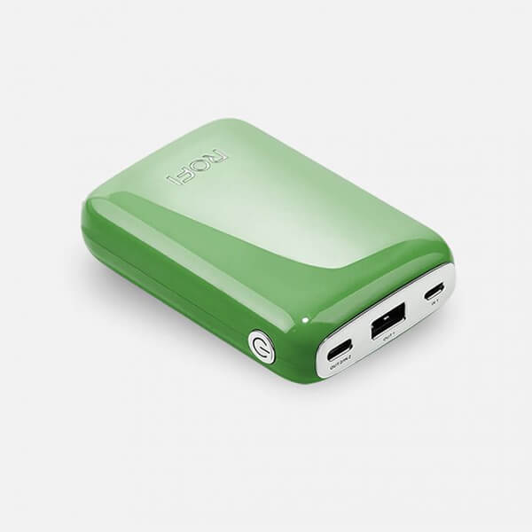 Внешний аккумулятор ROFI Powerbank Mini Series Зеленый (Field Green)_2