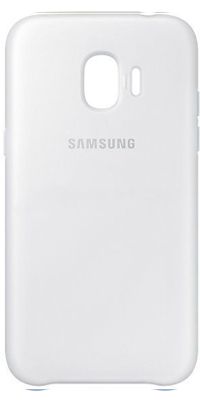 Чехол (клип-кейс) Samsung для Samsung Galaxy J2 (2018) Dual Layer Cover белый_0