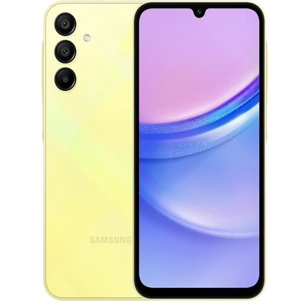 Cмартфон Samsung A15 4/128Гб Желтый_0