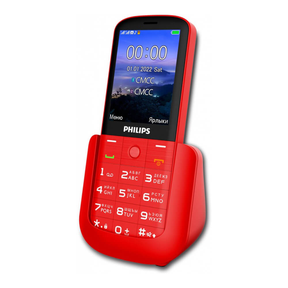 Мобильный телефон Philips Xenium E227 Красный_3