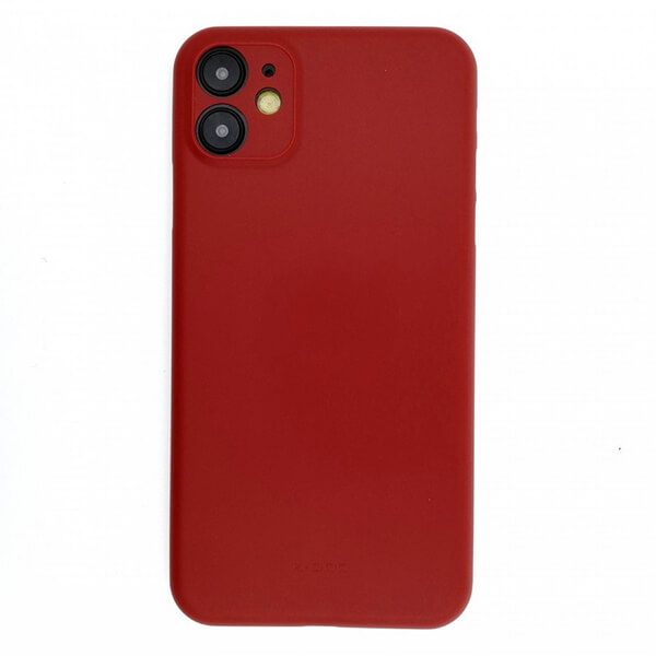 Пластиковая накладка Premium K-Doo Air Skin Ultra slim (0,3 мм) для Apple iPhone 12 (6.7) 3 Lenses к_0