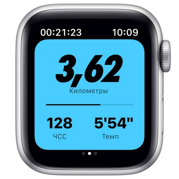Смарт-часы Apple Watch S6 40mm White Nike_3