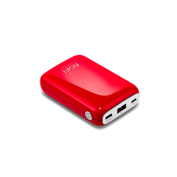 Внешний аккумулятор ROFI Powerbank Mini Series Красный (Sporty Red)_2