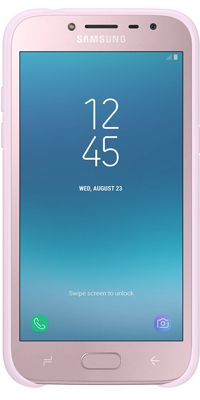 Чехол (клип-кейс) Samsung для Samsung Galaxy J2 (2018) Dual Layer Cover розовый_0