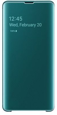 Чехол (флип-кейс) Samsung для Samsung Galaxy S10+ Clear View Cover Зеленый_0