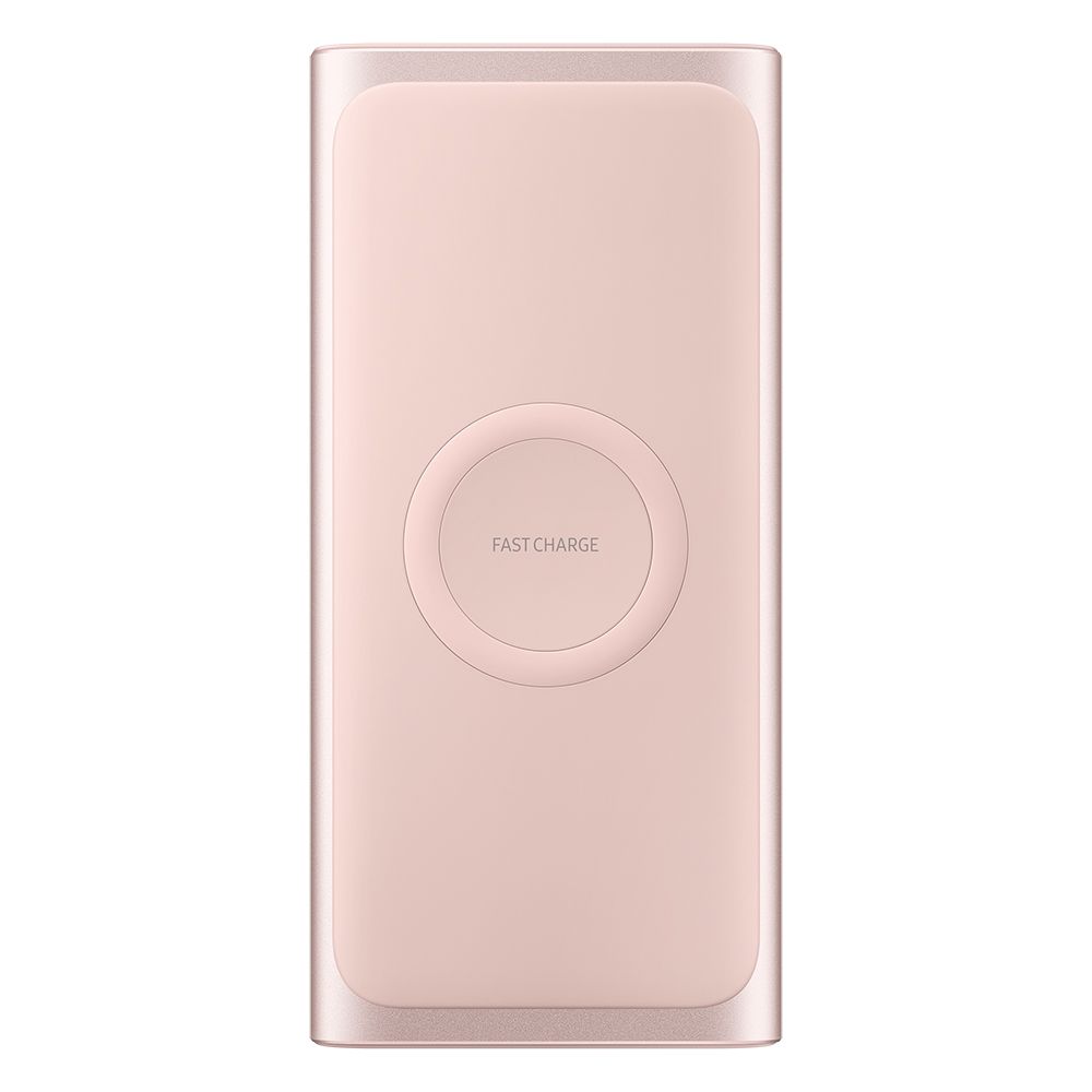 Внешний аккумулятор c БЗУ Samsung EB-U1200, 12В, 10000 мАч, розовое золото_0