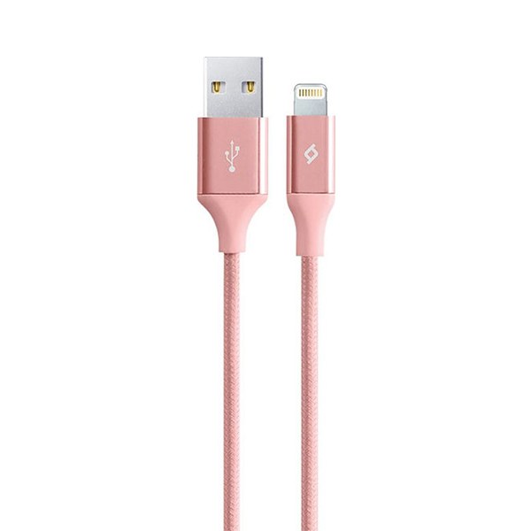 Дата-кабельTTEC USB - LIGHTNING MFI (2DK16RA) Розовое золото_0