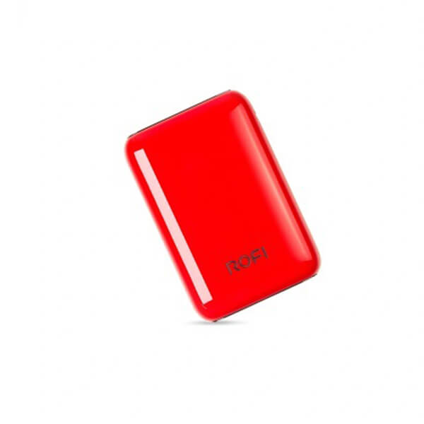 Внешний аккумулятор ROFI Powerbank Mini Series Красный (Sporty Red)_1