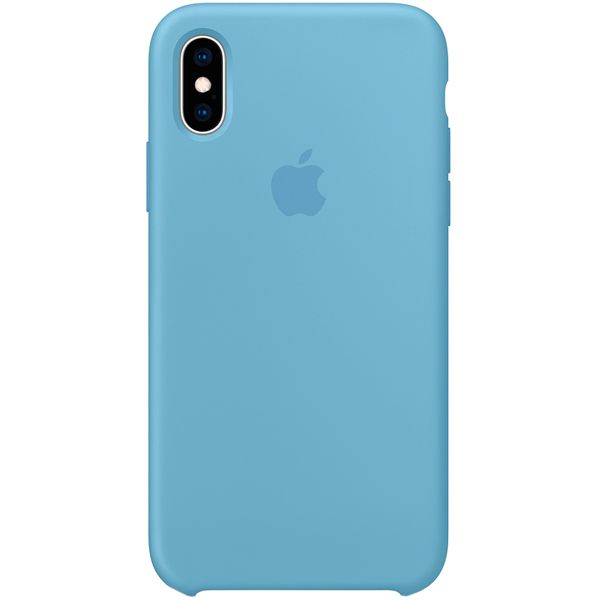 Чехол для iPhone Apple iPhone Xs Silicone Case (Cornflower)_1
