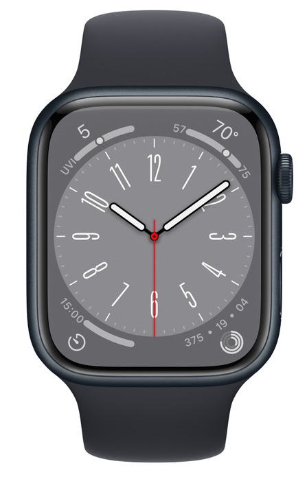 Смарт-часы Apple Watch Series 8 45mm Тёмная ночь_1