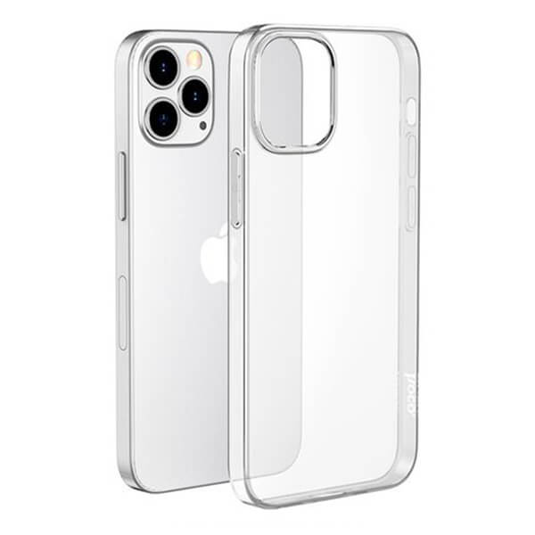 Силиконовый чехол для Apple iPhone 12 Pro Max прозрачный_0