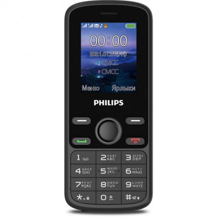 Мобильный телефон Philips Xenium E111 черный_1