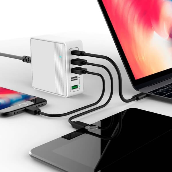 TFN СЗУ с 5 USB, 40Вт белый_1