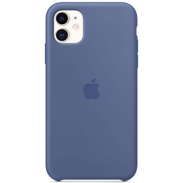 Чехол для iPhone Apple iPhone 11 Silicone Case (Linen Blue)_0