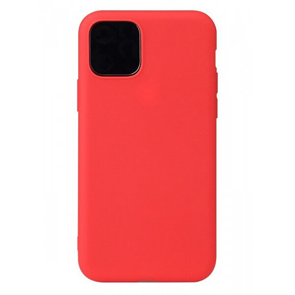Силиконовый чехол для Apple iPhone 12 / 12 Pro Красный_0