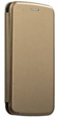 Чехол Книжка для Samsung J6+ (2018) Gold_0
