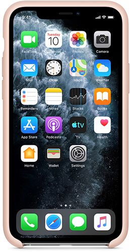 Чехол для iPhone Apple iPhone 11 PRO Max Silicone Case (Pink Sand)_0