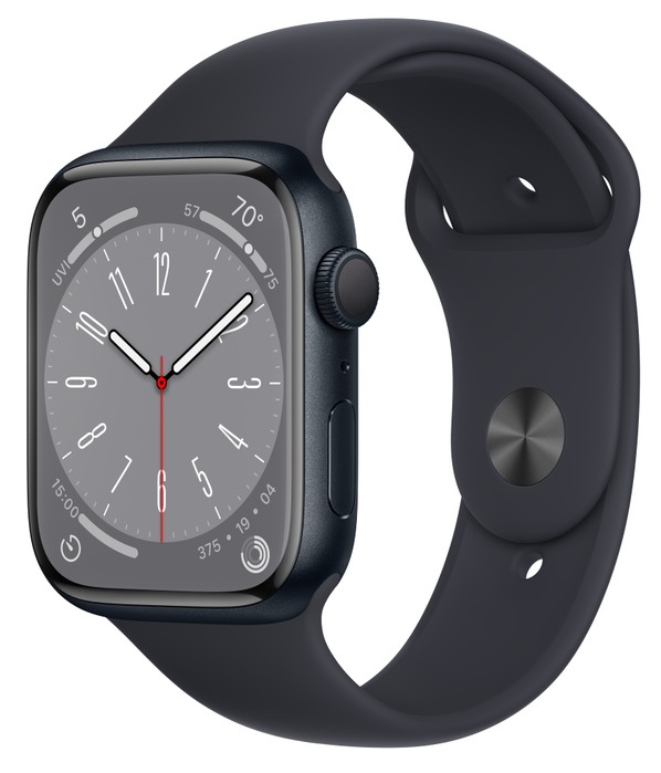 Смарт-часы Apple Watch Series 8 45mm Тёмная ночь_0