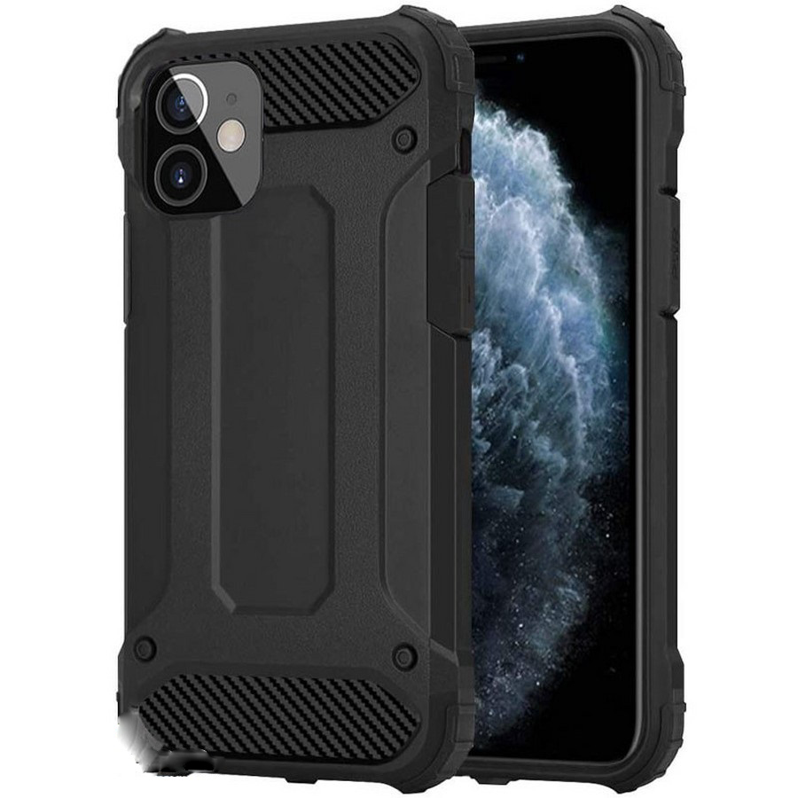 Противоударная накладка SGP Tough Armor Tech для Apple iPhone 12 Pro Max черный_0