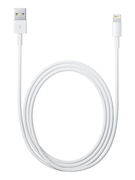 Кабель Apple USB-Lightning белый 2м_0