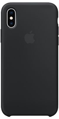 Чехол для iPhone Apple iPhone XS Max Silicone Case Black_1