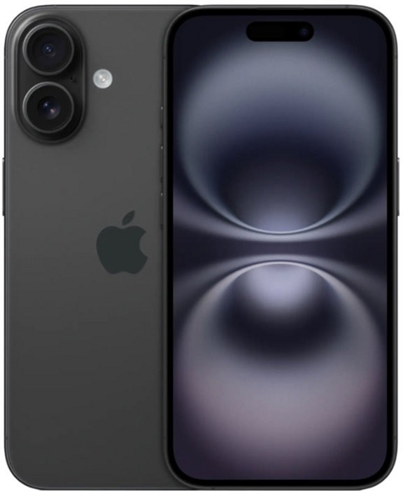 Смартфон Apple iPhone 16 128Гб Черный_0